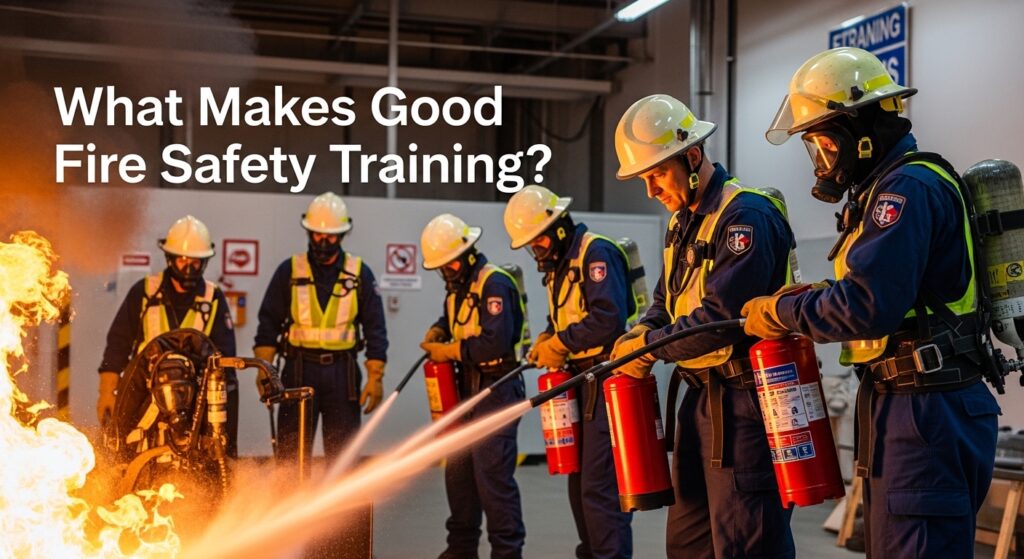 Best Fire Safety Training Courses for Professionals in Saudi Arabia 3 What Makes Good Fire Safety Training