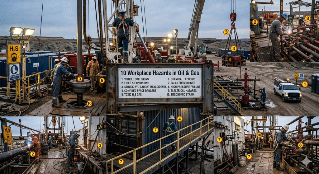 10 Workplace Hazards in Oil & Gas