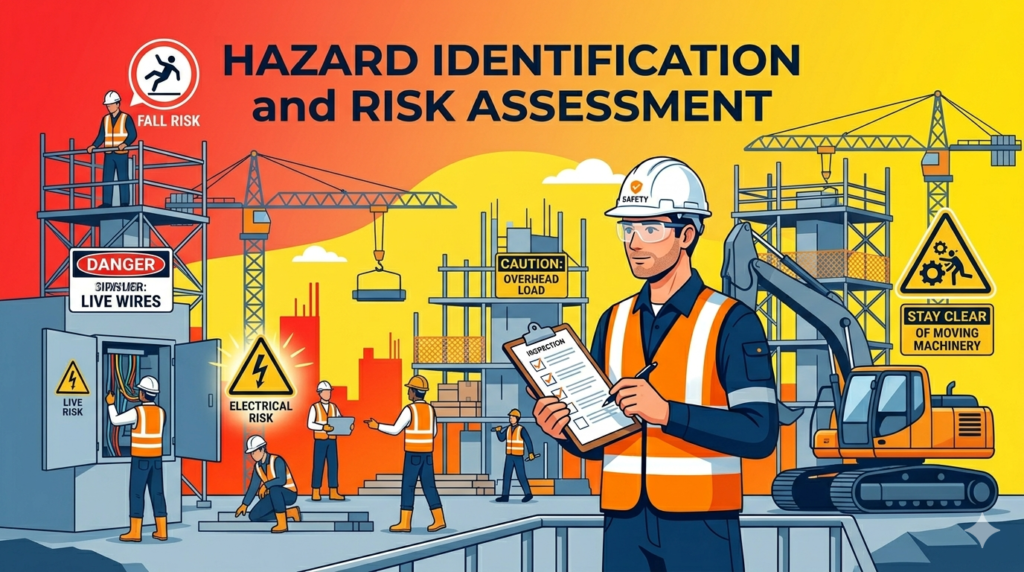 What Does a Safety Officer Actually Do on a Construction Site? 1 Hazard Identification and Risk Assessment