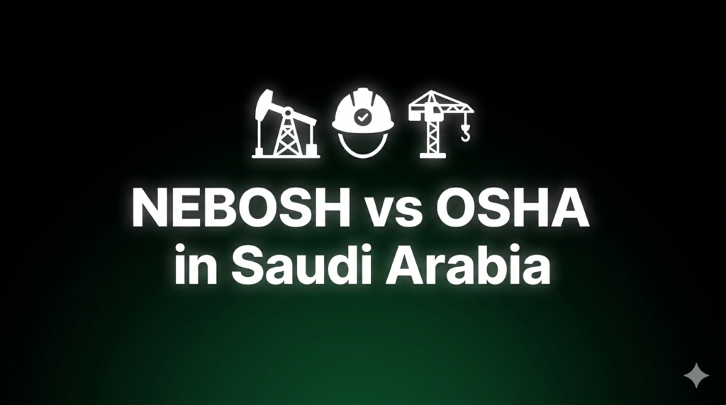 OSHA vs NEBOSH: Which Certification is Better for Jobs in Saudi Arabia? 1 NEBOSH vs OSHA: Job Opportunities in Saudi Arabia