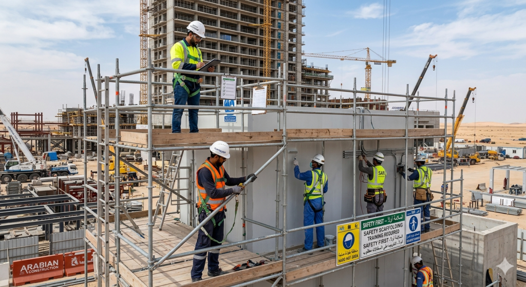 Who Needs Scaffolding Training in Saudi Arabia? 1 Primary Roles That Require Scaffolding Training