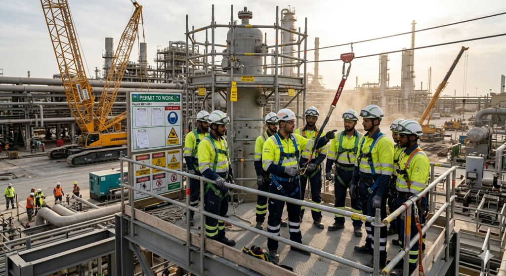 Who Needs Scaffolding Training in Saudi Arabia? 2 Specialized Training for ARAMCO and High-Risk Projects