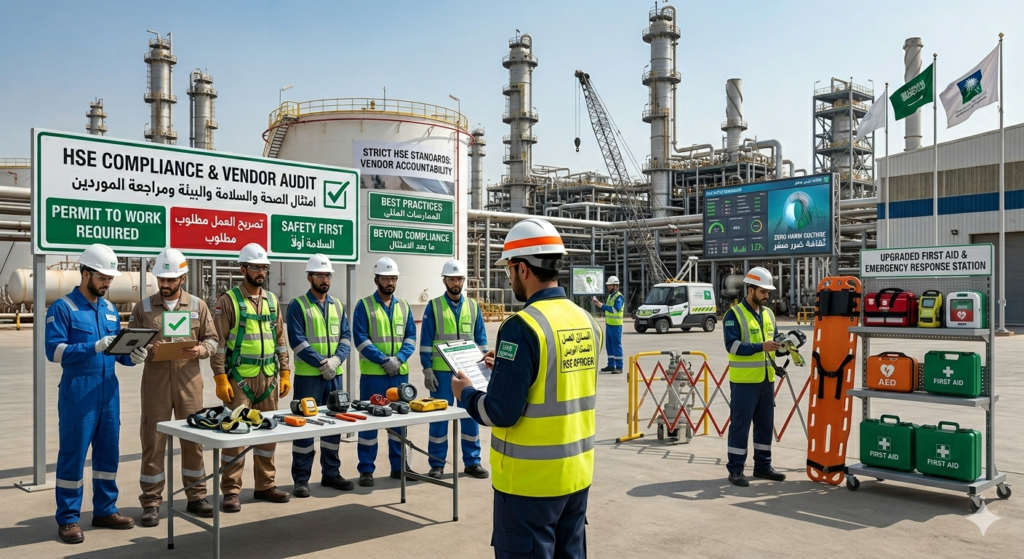 Saudi Aramco First Aid Requirements for Vendors 3 What Are the Best Practices Beyond Minimum Requirements
