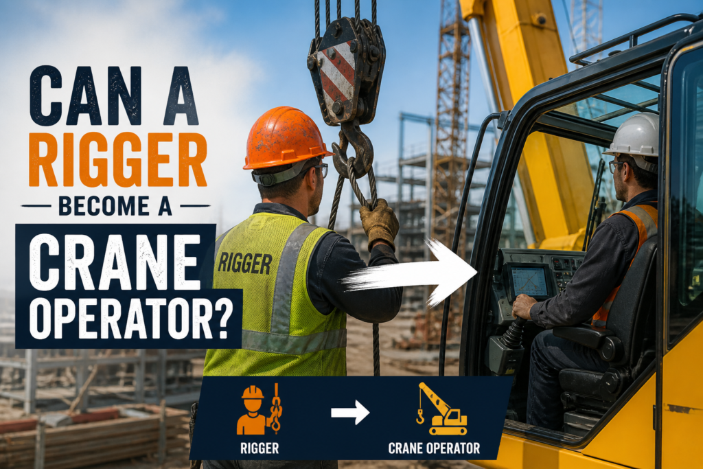 What Is the Difference Between a Crane Operator and a Rigger? 3 Can a Rigger Become a Crane Operator