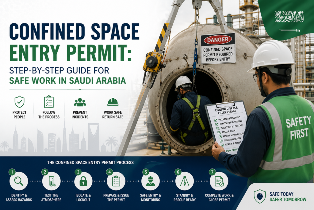 Confined Space Entry Permit Step-by-Step Guide for Safe Work in Saudi Arabia