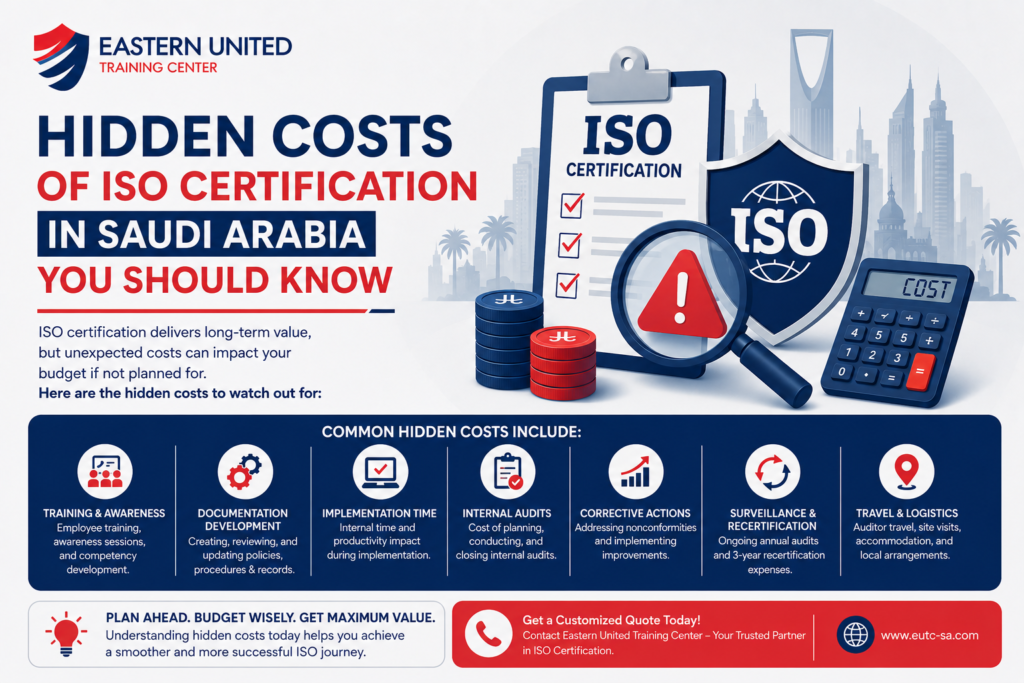 How Much Does ISO Certification Cost in Saudi Arabia? 2 Hidden Costs of ISO Certification in Saudi Arabia You Should Know