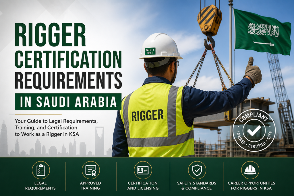 What Is the Difference Between a Crane Operator and a Rigger? 2 Rigger Certification Requirements in Saudi Arabia