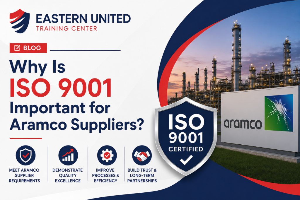 ISO 9001 Certification for Aramco Vendor Pre-Qualification: Complete Guide for Saudi Suppliers 1 Why Is ISO 9001 Important for Aramco Suppliers