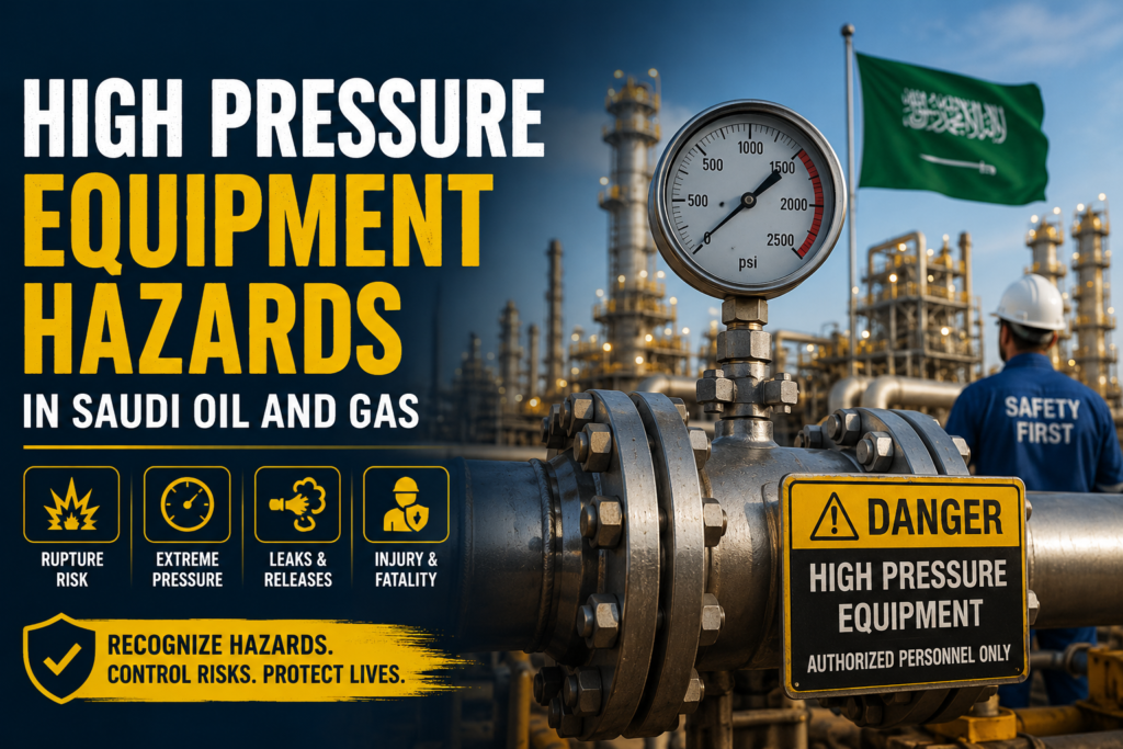 High Pressure Equipment Hazards in Saudi Arabia’s Oil and Gas Industry