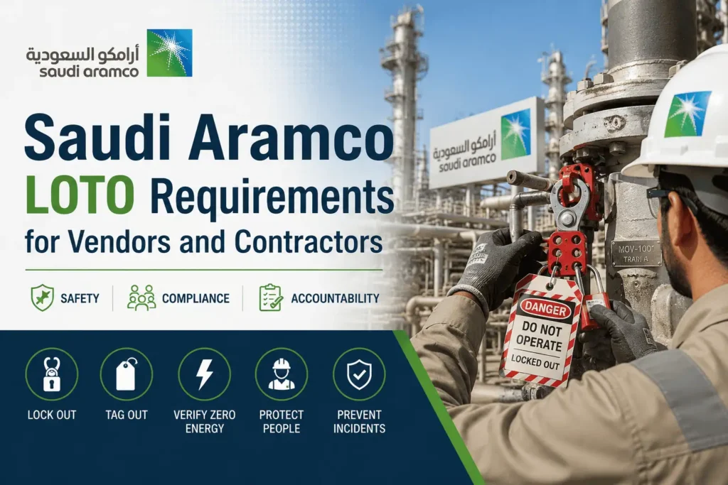 Saudi Aramco LOTO Requirements for Vendors and Contractors